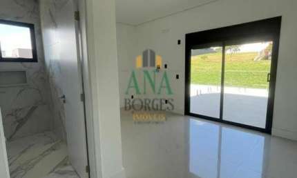 Casa em condomínio fechado com 4 quartos à venda na Alameda Brasilia, lote 08, Alphaville Nova Esplanada 3, Votorantim por R$ 2.790.000