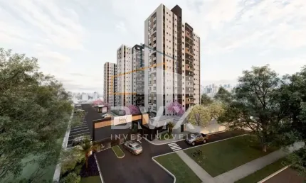 Imperdível apartamento à venda em Sorocaba-SP, Parque Campolim, RIZZ Condomínio: 2 quartos, 1 suíte, 1 sala, 2 banheiros, 1 vaga, 57,19m².