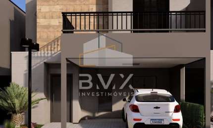Casa em Condomínio à Venda em Sorocaba-SP no Jardim Vera Cruz - 3 Quartos, 1 Suíte master com closet, espaço gourmet, 2 Vagas de Garagem! 114,09 m²
