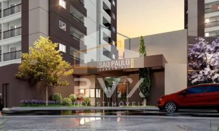Apartamento à venda em sorocaba-sp, jardim das estrelas, jr são paulo ii: 2 quartos, 1 suíte, 1 sala, 2 banheiros, varanda gourmet, 1 vaga, 60,25 m²!
