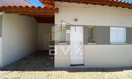 Venda de Casa em Condomínio no Bairro Caguassu, Sorocaba-SP no Condom. AQUARELA VILLAGIO, 2 Quartos, 1 Sala, 1 Vaga de Garagem, 56,94 m².Programa MCMV