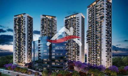 SQUARE GARDEN, Highline Park, Construtora PLANETA Apart. 106,04 m² 3 dormit (1 Suíte Master). Varanda Gourmet, lazer completo, 2 vagas. Portal Colina