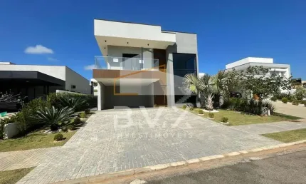 Imóvel de alto padrão em Alphaville Nova Esplanada 3: Casa de luxo com 4 suítes e 6 vagas de garagem