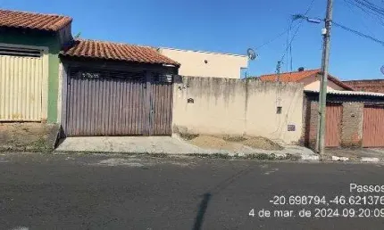 Casa para venda em passos, califórnia, 2 dormitórios, 1 banheiro
