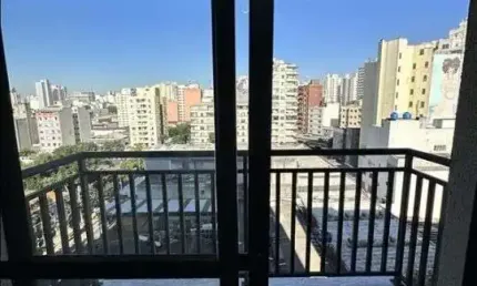 Apto locação 2 quartos 39m² o imóvel possui 2 quartos, cozinha integrada com área de serviço, sacada