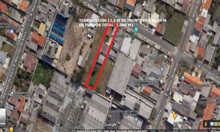 Terreno à venda, 1000 m² por R$ 950.000,00 - Núcleo Colonial de Pinhais - Pinhais/PR
