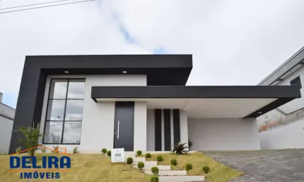 Casa térrea com 3 suítes a venda em Atibaia dentro de condomínio