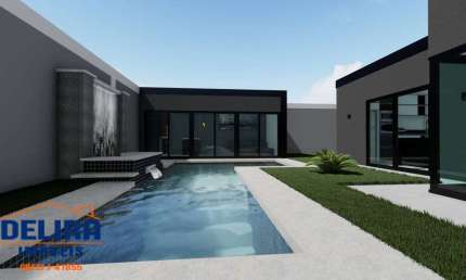 Casa no estilo moderno aceita financiamento bancário, use o seu FGTS.