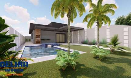 Casa com 3 Dormitórios, Suíte e Piscina – Apta para Financiamento Bancário!