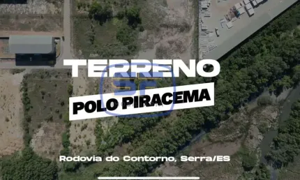 Terreno - Polo Piracema 5.071m2, sendo 3.233,24m2 Área edificável