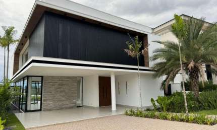 Casa em condomínio fechado com 4 quartos à venda na Rua das Palmas, 001, Alphaville Dom Pedro, Campinas, 382 m2 por R$ 4.800.000