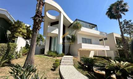 Casa em condomínio fechado com 4 quartos à venda na Avenida Araçá, 280, Loteamento Alphaville Campinas, Campinas, 481 m2 por R$ 3.900.000