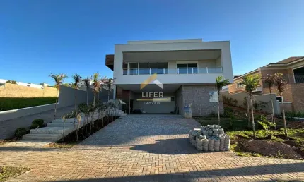 Casa em condomínio fechado com 4 quartos à venda na Rua Abrahão Kalil Aun, 1400, Monte Alegre, Vinhedo, 393 m2 por R$ 4.430.000