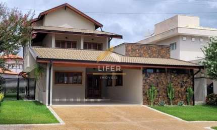 Casa em condomínio fechado com 4 quartos à venda na Avenida Presidente Juscelino Kubitschek de Oliveira, 901, Parque Brasil 500, Paulínia, 428 m2 por R$ 2.700.000