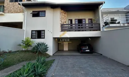 Casa em condomínio fechado com 3 quartos à venda na estrada municipal do roncáglia, 450, roncáglia, valinhos, 304 m2 por r$ 1.350.000