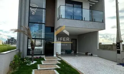Casa em condomínio fechado com 3 quartos à venda na Avenida Luiz Greco, 225, São Bento, Paulínia, 200 m2 por R$ 1.690.000