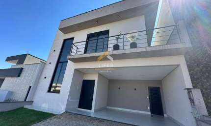 Casa em condomínio fechado com 4 quartos à venda na Avenida Presidente Juscelino Kubitschek de Oliveira, 3851, Parque Brasil 500, Paulínia, 240 m2 por R$ 1.790.000