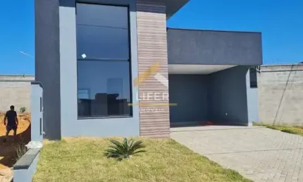 Casa em condomínio fechado com 3 quartos à venda na Sete, 641, Residencial Parque Bela Vista, Monte Mor, 143 m2 por R$ 850.000