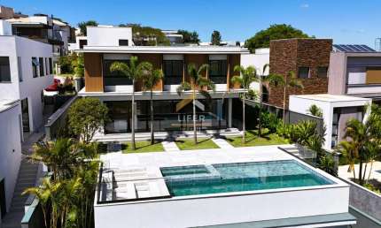 Casa em condomínio fechado com 5 quartos à venda na Rua José Pircili, 10, Residencial Jatibela, Campinas, 510 m2 por R$ 6.900.000