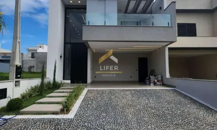Casa em condomínio fechado com 3 quartos à venda na Avenida Luiz Greco, 225, São Bento, Paulínia, 175 m2 por R$ 1.425.000