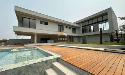 Casa em condomínio fechado com 4 quartos à venda na Avenida Isaura Roque Quércia, 6662, Loteamento Residencial Entre Verdes (Sousas), Campinas, 577 m2 por R$ 7.500.000