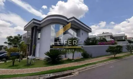 Casa em condomínio fechado com 4 quartos à venda na rua roberto abdalla, 001, vila dos plátanos, campinas, 360 m2 por r$ 2.699.000