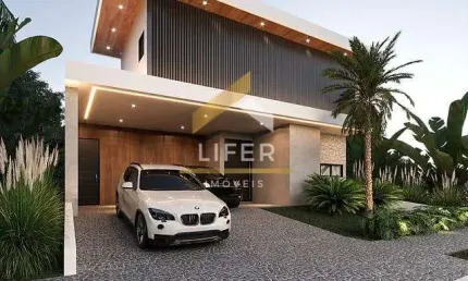 Casa em condomínio fechado com 4 quartos à venda na Rua Sebastião Cardoso, 168, Parque Brasil 500, Paulínia, 366 m2 por R$ 3.290.000