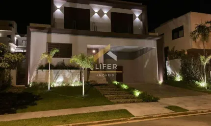 Casa em condomínio fechado com 4 quartos à venda na Rua das Palmas, 001, Alphaville Dom Pedro, Campinas, 383 m2 por R$ 3.499.000