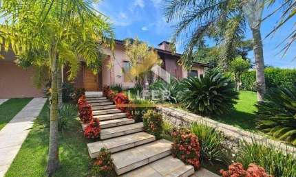 Casa em condomínio fechado com 3 quartos para alugar na Estrada da Boiada, 179, Marambaia, Vinhedo, 348 m2 por R$ 15.570