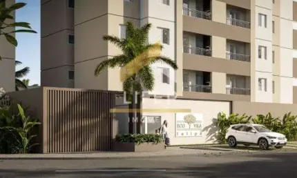 Apartamento com 3 quartos à venda na Avenida Olívio Franceschini, 1055, Parque dos Pinheiros, Hortolândia, 71 m2 por R$ 467.367