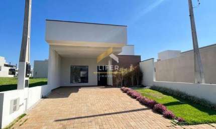 Casa em condomínio fechado com 3 quartos à venda na Avenida Luiz Greco, 225, São Bento, Paulínia, 140 m2 por R$ 987.000