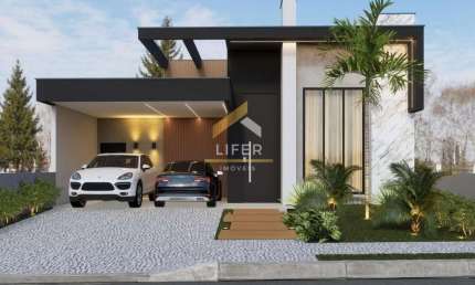 Casa em condomínio fechado com 3 quartos à venda na Avenida Rodolfo Kivitz, 1, Parque dos Pinheiros, Nova Odessa, 190 m2 por R$ 1.500.000