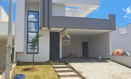 Casa em condomínio fechado com 3 quartos à venda na Avenida Presidente Juscelino Kubitschek de Oliveira, 177, Parque Brasil 500, Paulínia, 140 m2 por R$ 1.195.000