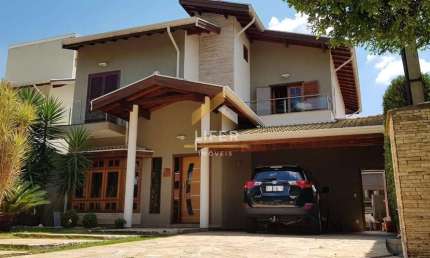 Casa em condomínio fechado com 3 quartos para alugar na Avenida José Alvaro Delmonde, 100, Parque Brasil 500, Paulínia, 302 m2 por R$ 10.500