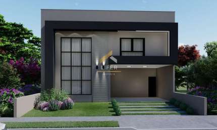 Casa em condomínio fechado com 4 quartos à venda na Fícus, 100, Parque Olívio Franceschini, Hortolândia, 231 m2 por R$ 1.220.000