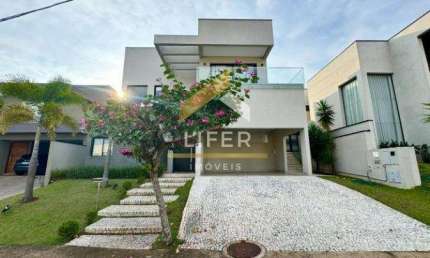 Casa em condomínio fechado com 4 quartos à venda na Avenida Carlos Diaulas Serpa, 001, Loteamento Parque dos Alecrins, Campinas, 280 m2 por R$ 2.680.000