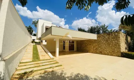 Casa em condomínio fechado com 4 quartos à venda na Avenida Araçá, 280, Loteamento Alphaville Campinas, Campinas, 430 m2 por R$ 2.700.000
