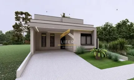 Casa em condomínio fechado com 3 quartos à venda na avenida presidente juscelino kubitschek de oliveira, 3851, parque brasil 500, paulínia, 168 m2 por r$ 1.590.000