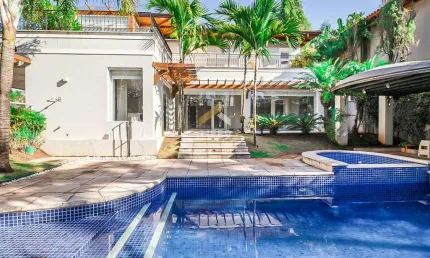Casa em condomínio fechado com 4 quartos à venda na avenida professora dea ehrhardt carvalho, 100, sítios de recreio gramado, campinas, 524 m2 por r$ 6.500.000