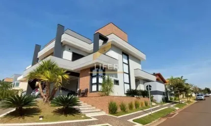 Casa em condomínio fechado com 4 quartos para alugar na Rua Vinícius de Moraes, 920, Parque Brasil 500, Paulínia, 325 m2 por R$ 12.500