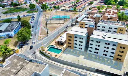 Excelente Apartamento de Dois Quartos com área de Lazer Completa