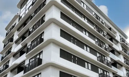 Lançamento nos bancários residencial completo com dois e três quartos