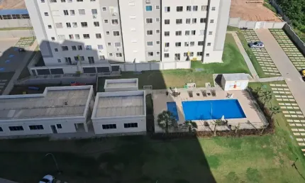 Excelente apartamento de dois quartos com área de lazer  no altiplano