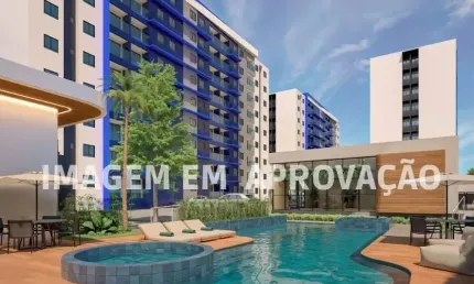 Lançamento  com apartamento de dois e três quartos, área de lazer completa