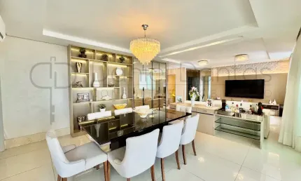 100% Mobiliado Palladio Residence. Oportunidade Alto Padrão com 208m²