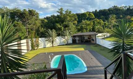 Casa com 3 quartos à venda na Dom Pedro II, 8617, Poço Fundo, Santo Amaro da Imperatriz, 100 m2 por R$ 2.100.000