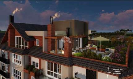 Apartamento 02 suítes com vaga e Rooftop no centro de Nova Petrópolis
