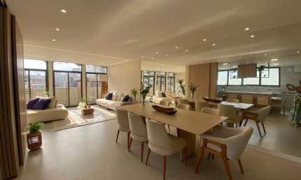 Apartamento retrofit, 270 m², 3 suítes, no bairro Vila Rica, em Santos