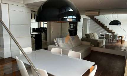 Apartamento duplex para locação e venda com 2 suites 2 vagas e 140m² no bairro Pinheiros