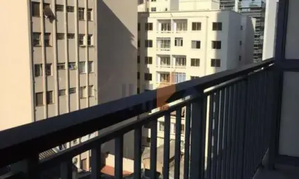 Studio com 36 m² no Largo do Arouche - Tudo novo 1ª locação
